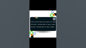 Python Script to Merge PNG Images Vertically with Natural Sorting #trending #trendingshorts