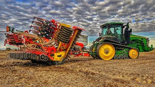 JOHN DEERE 8RT + FENDT 828 MASSIGNANI