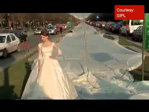 the longest dress in the world