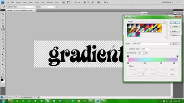 Gradient Text Tutorial 1/3
