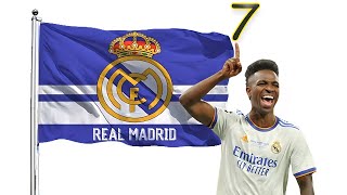 All number 7 players in Real Madrid