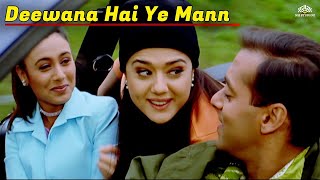 Deewana Hai Ye Mann | Chori Chori Chupke Chupke 2001 Song | Salman Khan | Rani Mukherjee 4k video