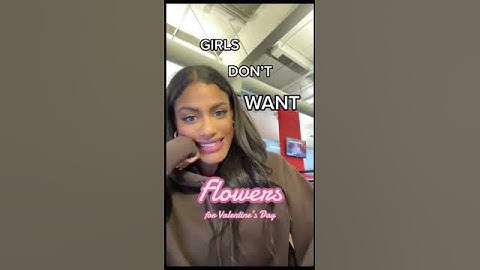 Girls Don't Want Flowers For Valentine's Day 💌 #shorts #memes