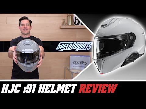 black open face motorcycle helmet HJC i31 Helmet White / Small