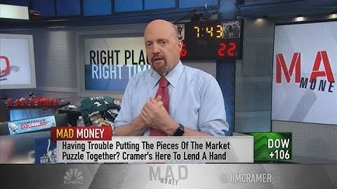 Jim Cramer: Relying on luck is dangerous, always understand why your stock is moving