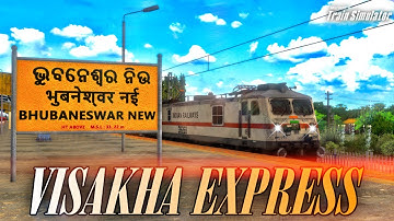 ⛅🚄 MORNING ACTION 17015 VISAKHA EXPRESS ( विशाखा ) | INDIAN TRAIN SIMULATOR | MSTS / OPEN RAILS