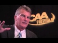 Coach Cosgrove at CAA Football Media Day 2013