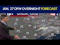 Dallas weather: Jan. 27 overnight forecast