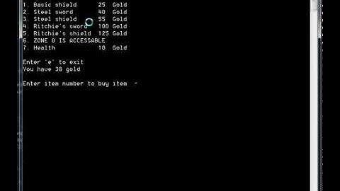Basic python fight game