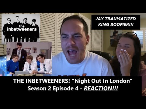 Americans React | The Inbetweeners | A Night Out In London | Season 2 Episode 4 | Reaction