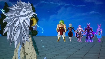 Gogeta SSJ5 VS Powerful Opponents! Dragon Ball Sparking Zero