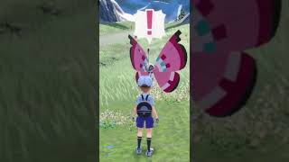 Day 2 of trying to get every shiny vivilion pattern (meadow) #shinypokemon #pokemonviolet #vivillon