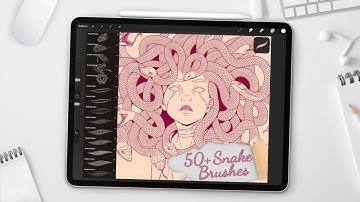 Snake Brushes for Procreate