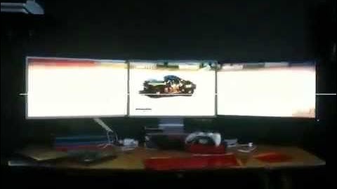 Dirt 2 vid on my 3 monitor Eyefinity
