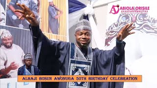 Lagos Bizman, Alh. Olatunbosun Awonuga Abdul Azeez holds Superlative 50th Birthday in Grand style.