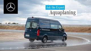 Aquaplaning Explained & How To React With A Van