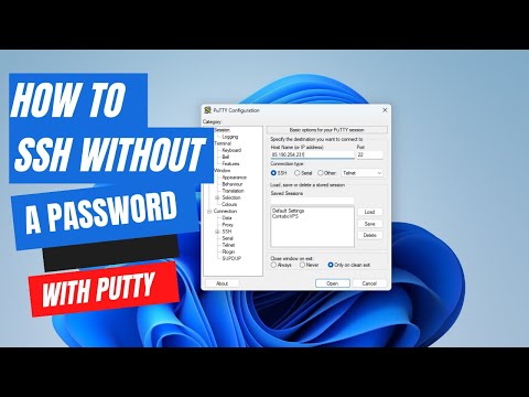 How to SSH Without a Password Using PuTTY