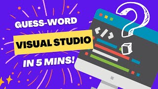 Word Guess Application | Code with Nasaro screenshot 4