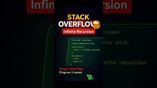 Why Recursion Can Crash Your Program | Stack Overflow