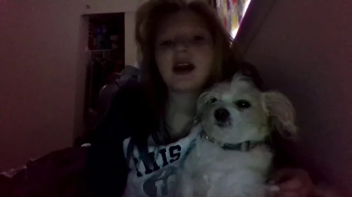 hi this is kimberly and the dog VID 20200222 074848