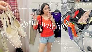 THRIFT WITH ME!🛒  spending over $200 + a *MASSIVE* try-on haul!