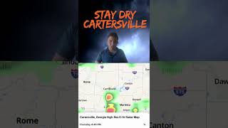 Cartersville Weather Update: Storms Later Today & Soggy Friday Ahead