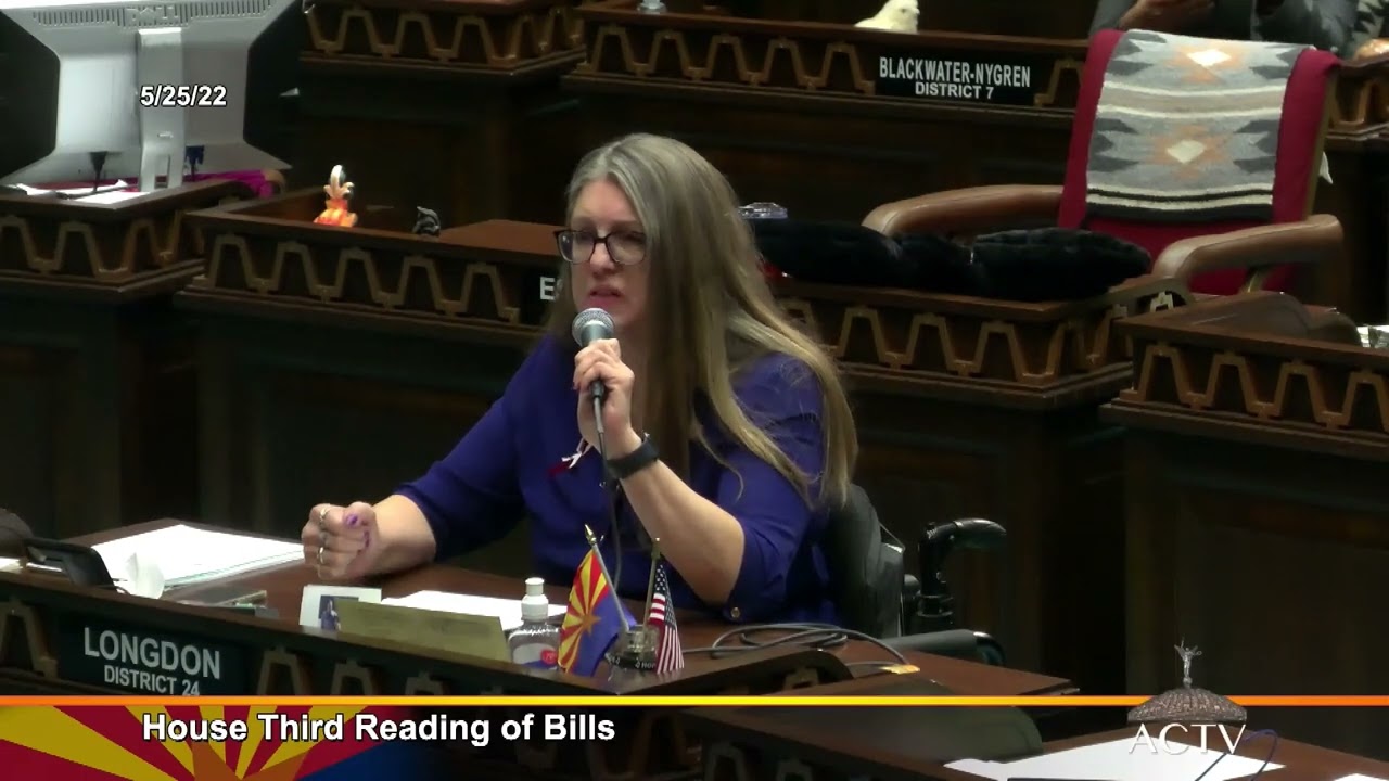 Rep Jennifer Longdon explains NO Vote on SB1412   May 25, 2022