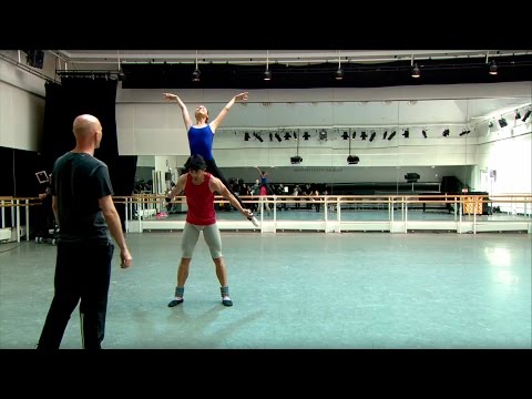 Wayne McGregor's Raven Girl in rehearsal – World Ballet Day 2015