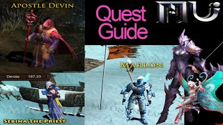 Quest Guide- Muonline Part 3 (150,220,380,400)