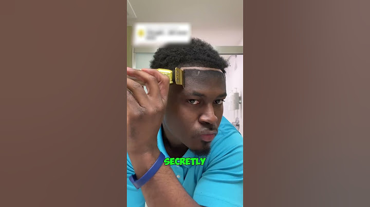 Cutting His Own Hair – Like a Pro! ✂️
