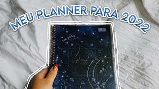 TOUR COMPLETO PELO MEU PLANNER 2022 *mostrei TUDO* (dicas, lei da atração, organização...)