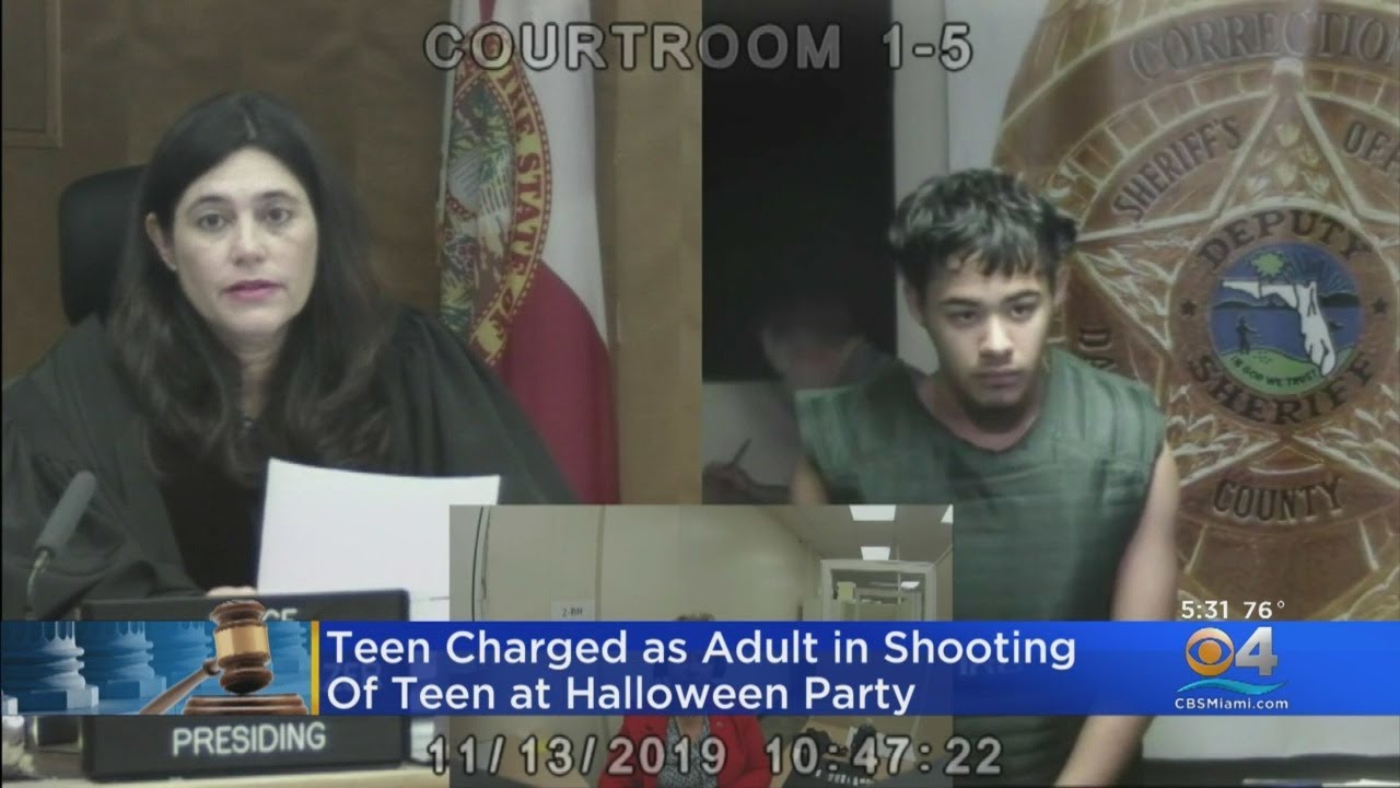Teen Charged As Adult In Shooting Death Of Teen At Halloween Party ...