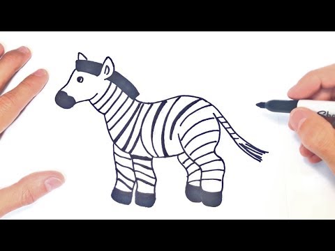 Vídeo: Com Dibuixar Una Zebra