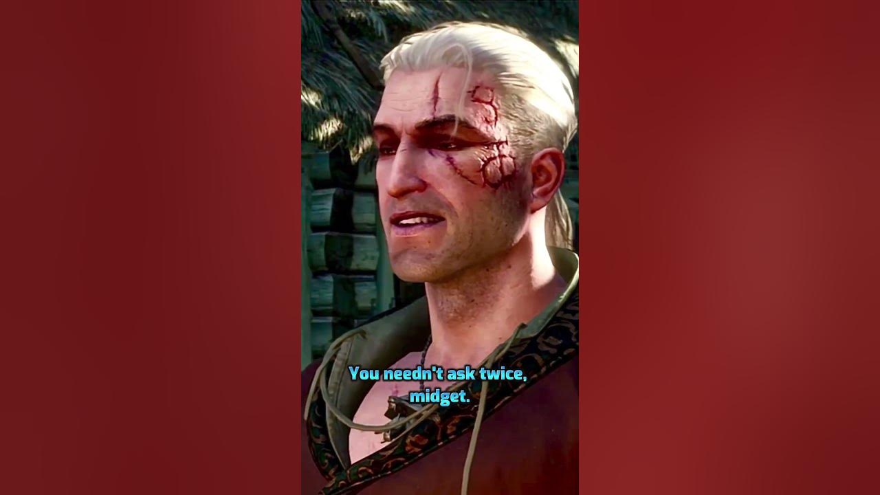 It's Not a Insult If It's True The Witcher 3 YouTube