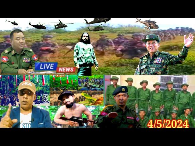 Live News ROHINGYA NEWS ARSA Vs MOQ | KINGDOM OF ARKAN TV #ရိုဟင်ဂျာ နေ့စဉ်သတင်း 4/5/ 2024 class=