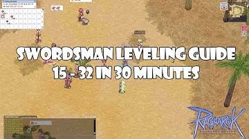 Ragnarok Online Philippines Leveling Guide | Swordsman 15 - 30 | Bru Gaming