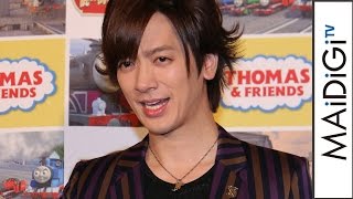 DAIGO、「映画 きかんしゃトーマス」で声優　「“隠れウィッシュ”入れた」　「映画 きかんしゃトーマス 探せ！！謎の海賊船と失われた宝物」アフレコ会見2　#Thomas　#DAIGO