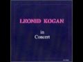 Leonid kogan in concert