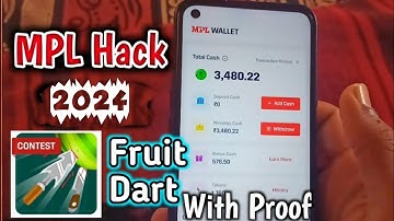 Fruit dart Mpl hack | mpl hack 2023 | mpl hack trick | mpl hack trick Today | mpl hack trick 2023