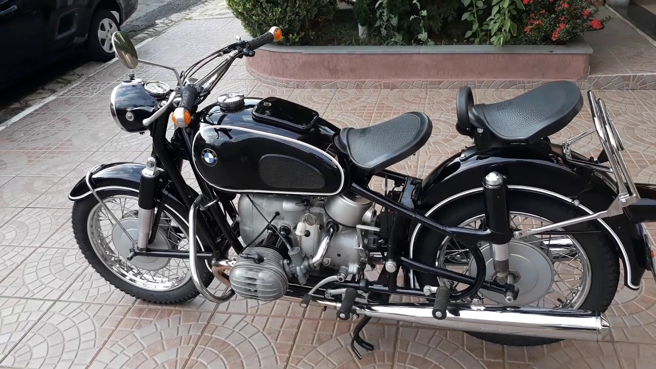 Bmw R60US 1969 , Moto antiga de coleção no Brasil, Dkjawa - YouTube