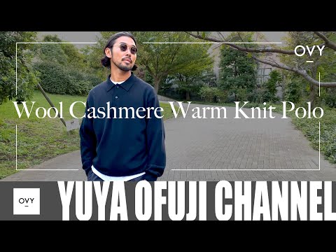 OVY Wool Cashmere Warm Knit Polo