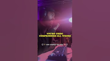 Your using compressor all wrong. See description for more #mixingmusic #shorts