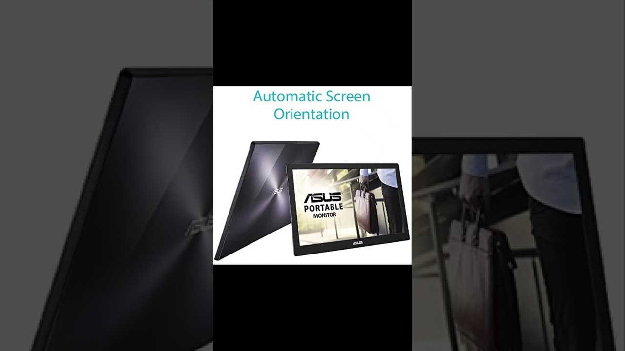 ASUS MB169B+ Portable Usb Consumer Monitor, 15.6 Inch