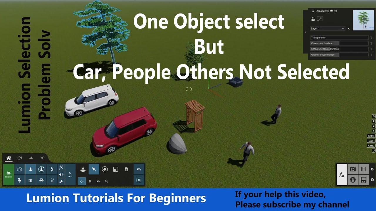 how-to-select-object-in-lumion-lumion2023-lumion11-youtube