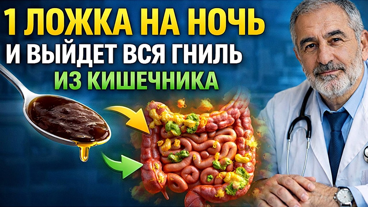 1 ложка перед сном — и кишечник очистится сам: Ошибка, которую делают все после 50