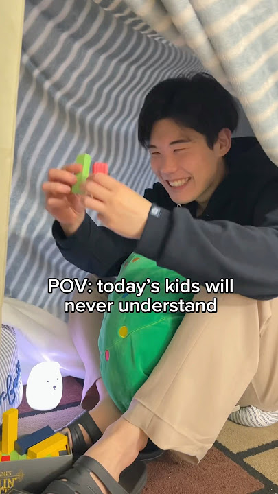 Do you have this childhood memory?✨