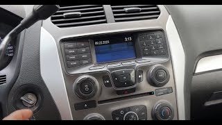 How to Install Aux and Bluetooth In Ford Police Interceptor Utility Explorer Without SYNC for $30.