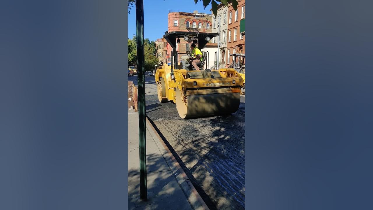 Nyc dot Paving Halsey st and Nostrand avenue to Marcy Ave bedstuy
