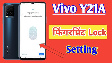 Vivo y21A : fingerprint lock/vivo y21a fingerprint setting/y21a me screen lock kaise lagaye