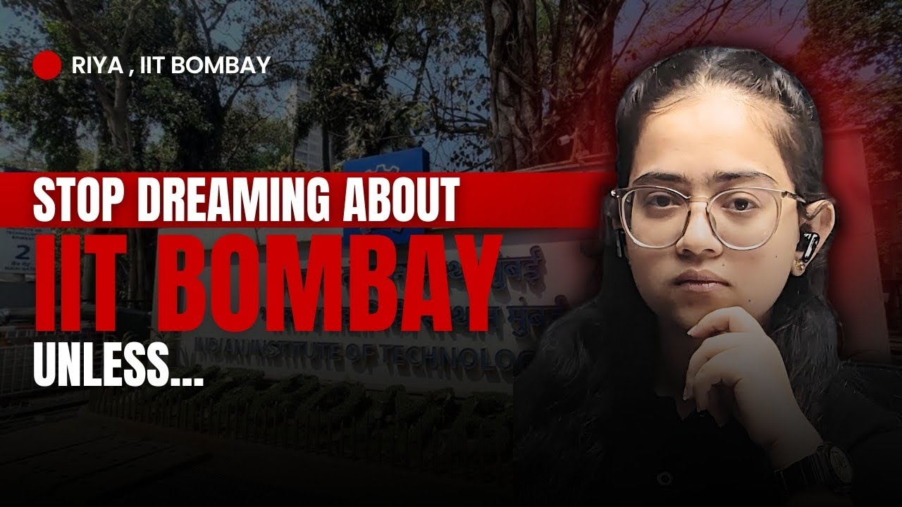 You Won't Go to IIT Bombay if... | JEE 2026 - YouTube